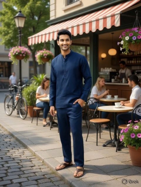 Indigo Co-ord Set